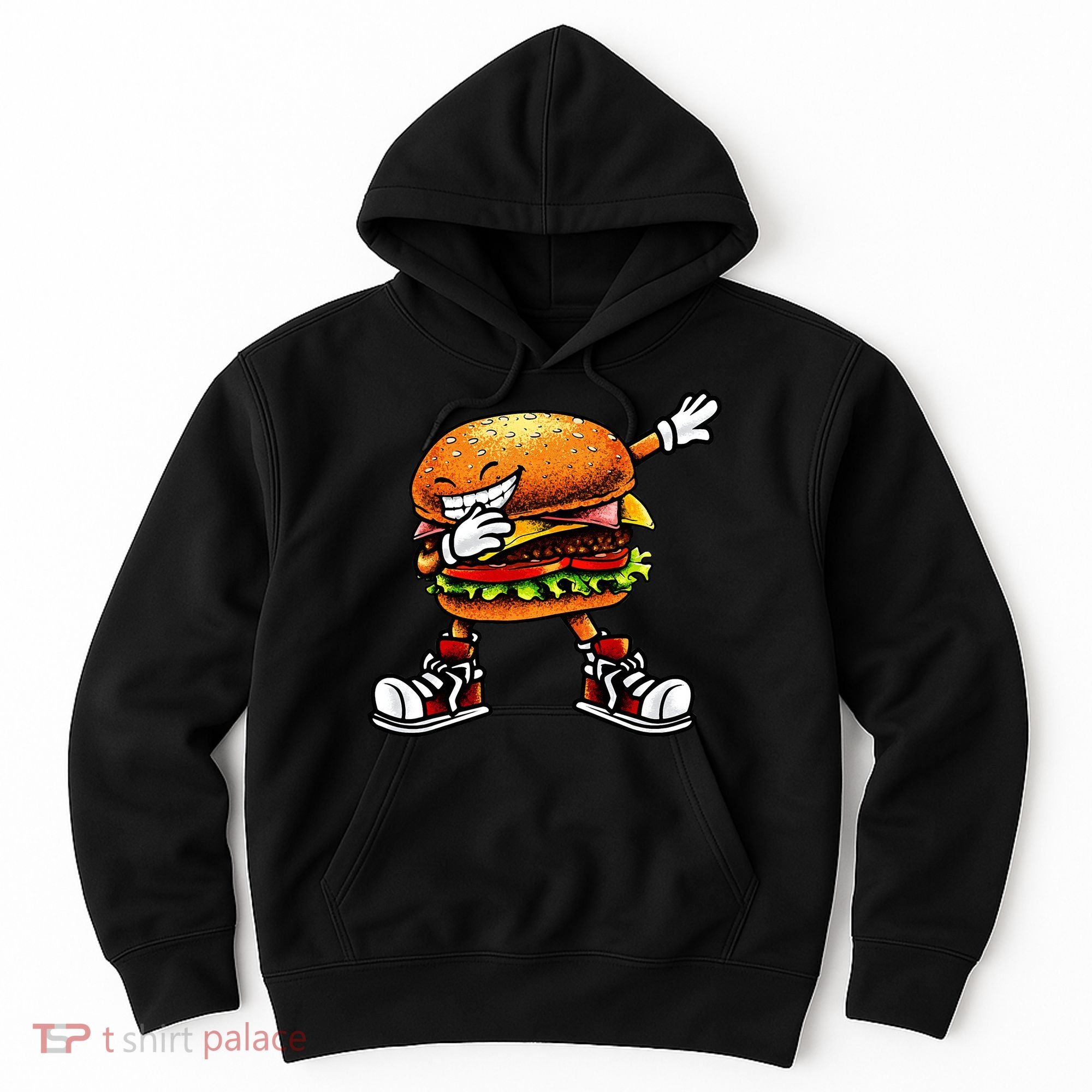 Funny Hamburger For Men Women Cheeseburger Fast Food Hoodie