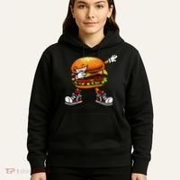 Funny Hamburger For Men Women Cheeseburger Fast Food Hoodie thumb 5