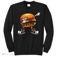 Funny Hamburger For Men Women Cheeseburger Fast Food Sweatshirt thumb 0