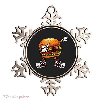 Funny Hamburger For Men Women Cheeseburger Fast Food Ornament