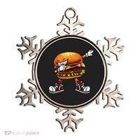 Funny Hamburger For Men Women Cheeseburger Fast Food Ornament thumb 0