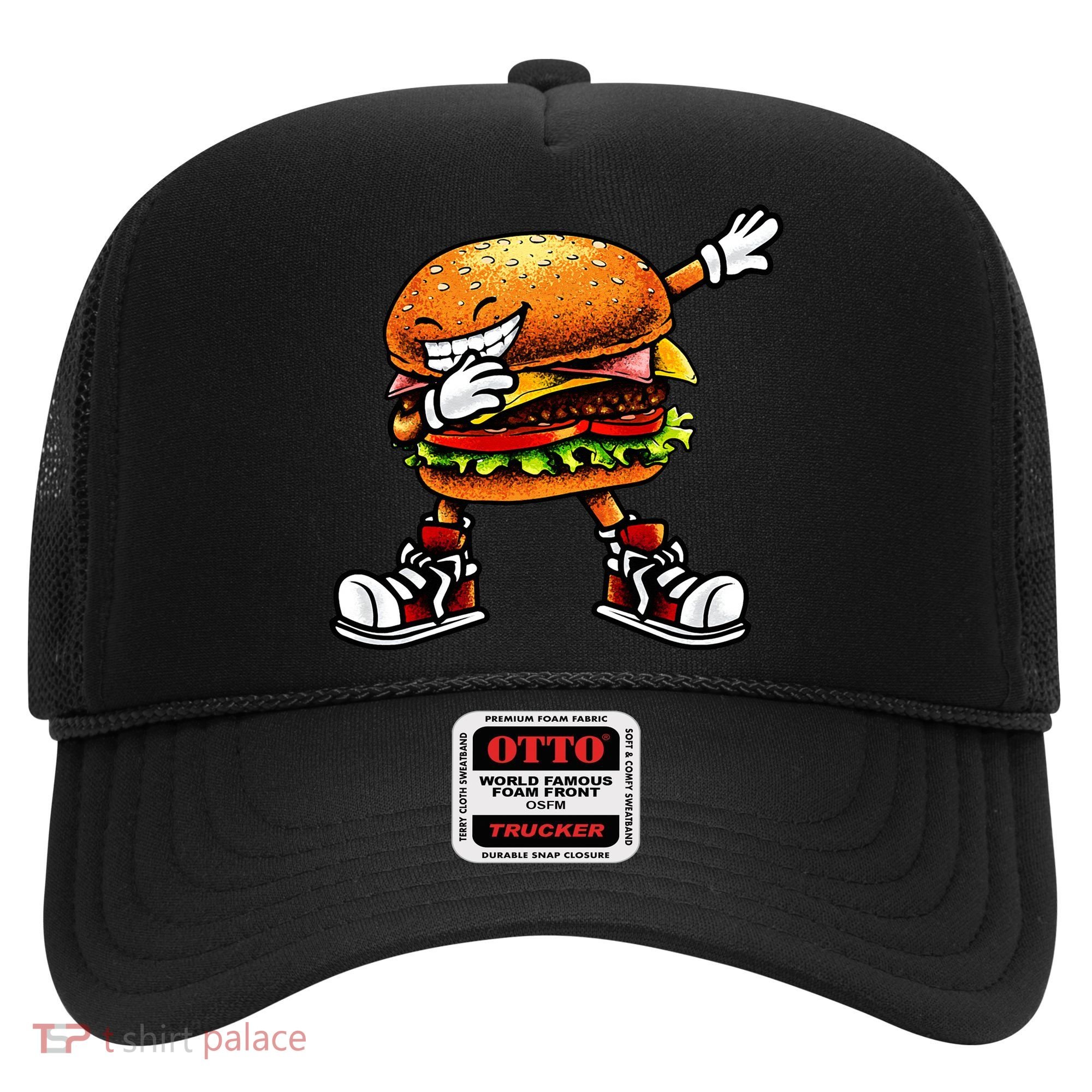 Funny Hamburger For Men Women Cheeseburger Fast Food Hat