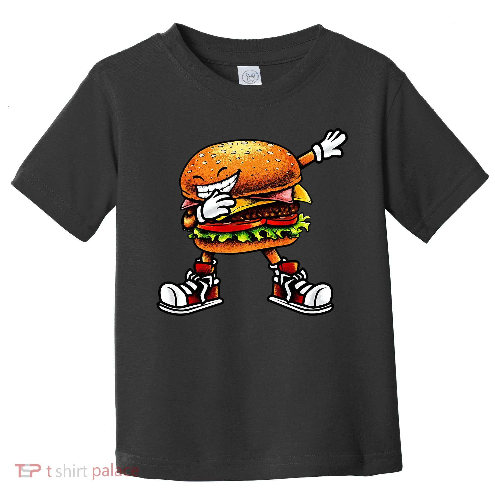 Funny Hamburger For Men Women Cheeseburger Fast Food Toddler T-Shirt