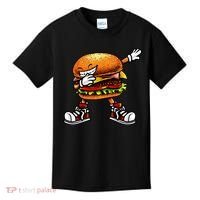 Funny Hamburger For Men Women Cheeseburger Fast Food Kids T-Shirt thumb 0