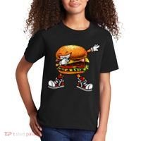 Funny Hamburger For Men Women Cheeseburger Fast Food Kids T-Shirt thumb 2