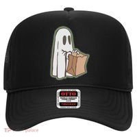 Funny Halloween Ghost with Candy Bag Hat thumb 0
