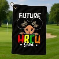 Future HBCU Grad Graduation HBCU Future College Student Golf Towel thumb 1