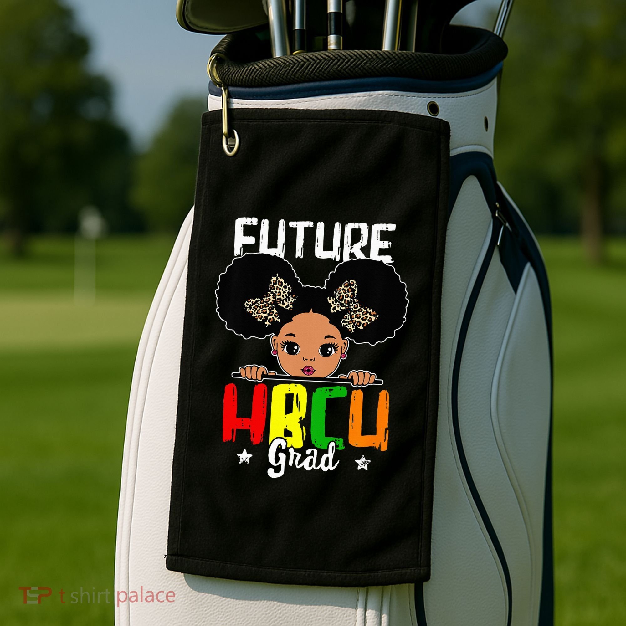 Future HBCU Grad Graduation HBCU Future College Student Golf Towel