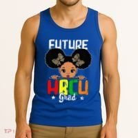 Future HBCU Grad Graduation HBCU Future College Student Tank Top thumb 3