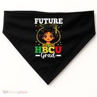 Future HBCU Grad Black History African American USA-Made Doggie Bandana thumb 0