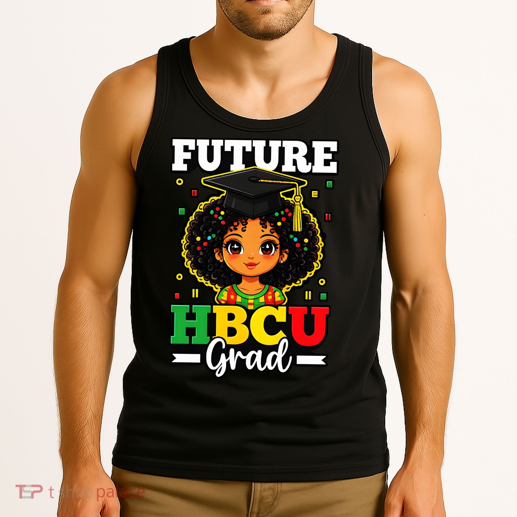 Future HBCU Grad Black History African American Tank Top