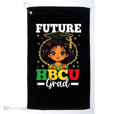 Future HBCU Grad Black History African American Golf Towel