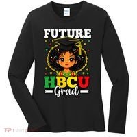 Future HBCU Grad Black History African American Women's Long Sleeve Shirt thumb 0