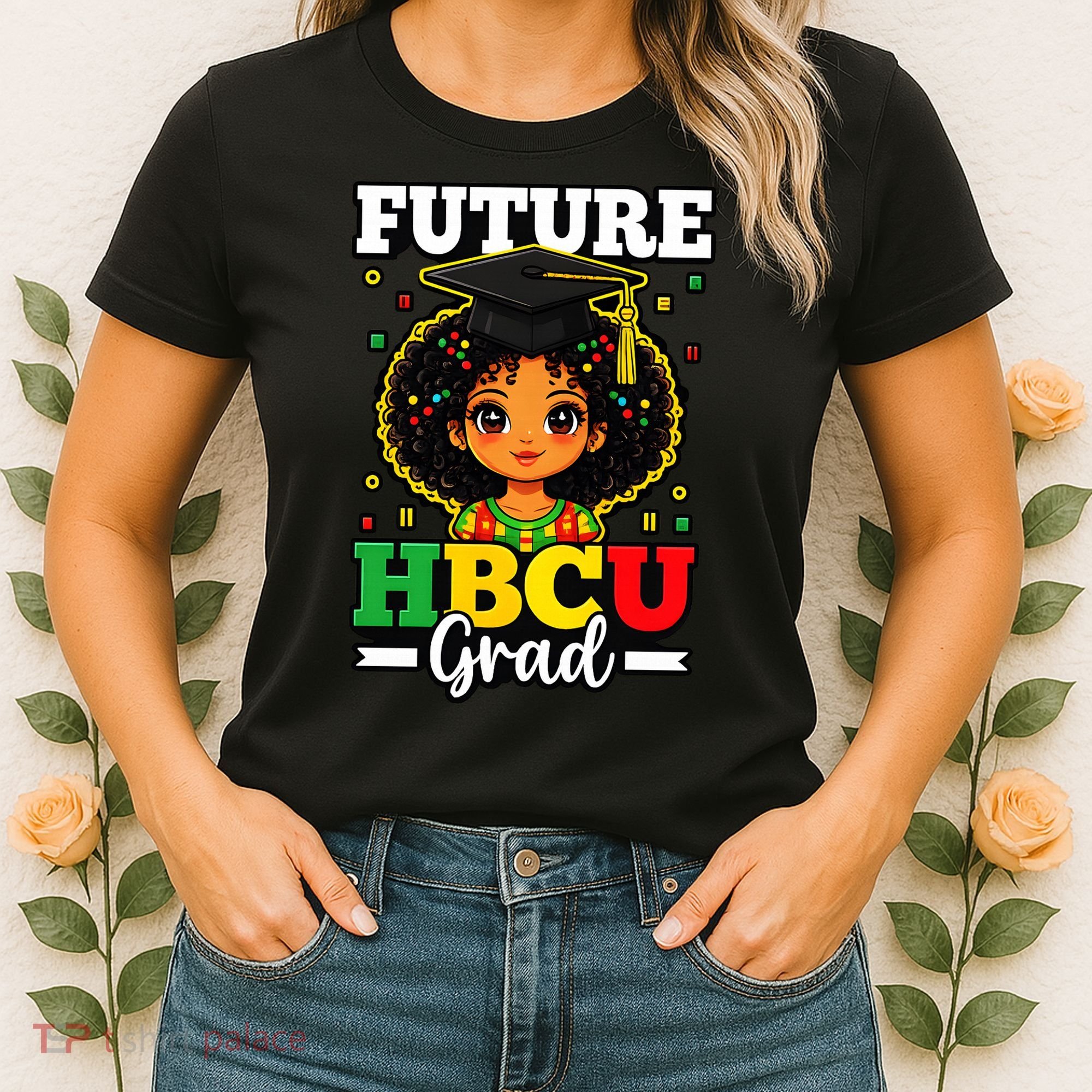 Future HBCU Grad Black History African American Women's T-Shirt