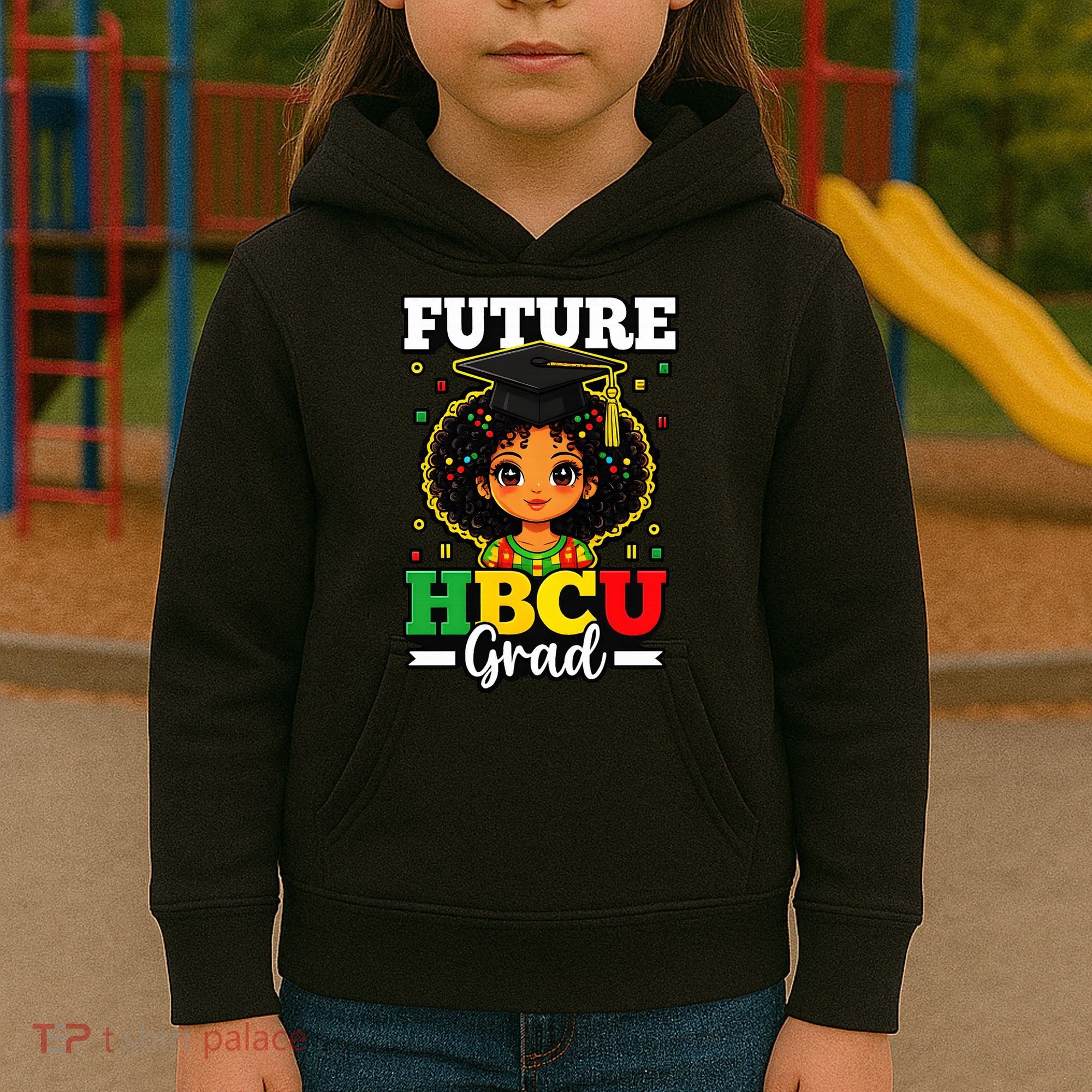 Future HBCU Grad Black History African American Kids Hoodie