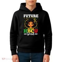 Future HBCU Grad Black History African American Kids Hoodie thumb 4
