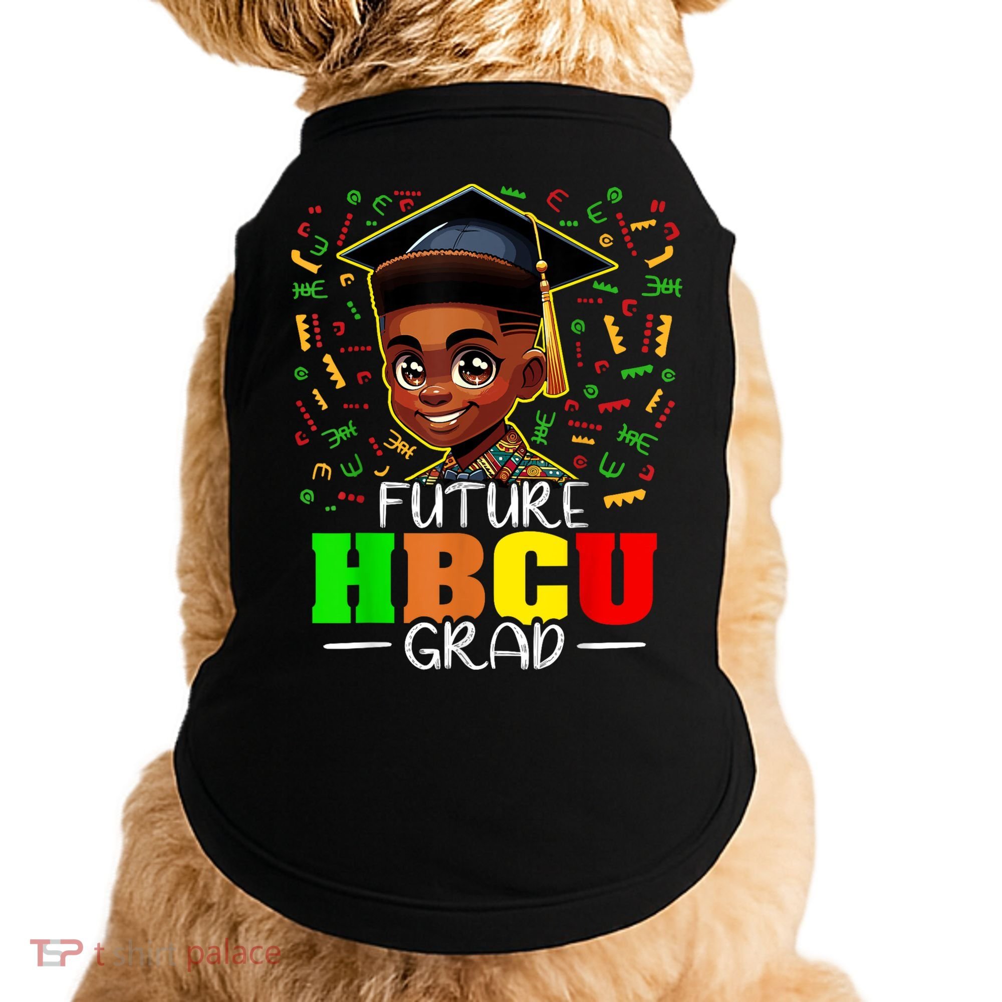Future Hbcu Graduation Black Boy Grad Hbcu Doggie Tank