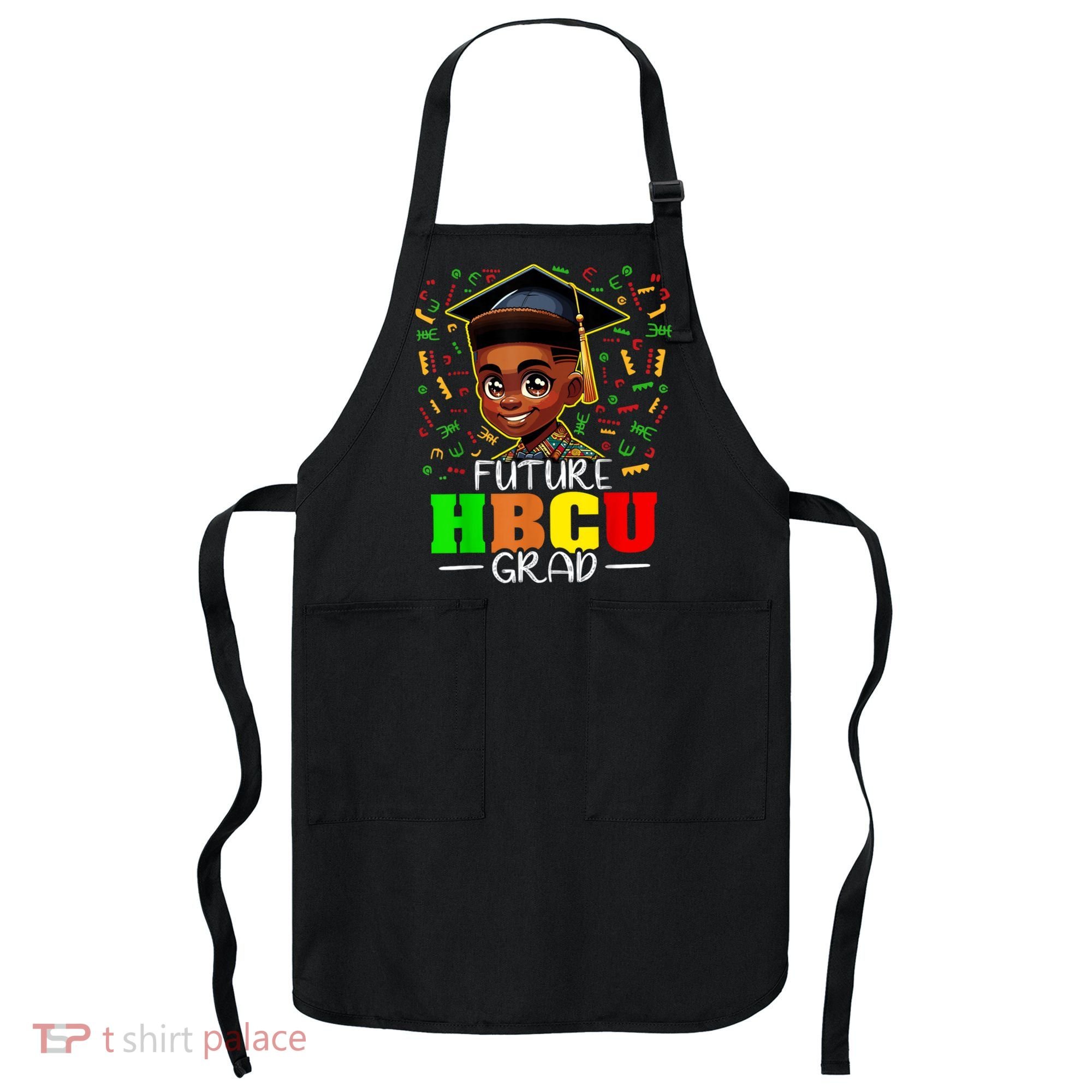 Future Hbcu Graduation Black Boy Grad Hbcu Apron