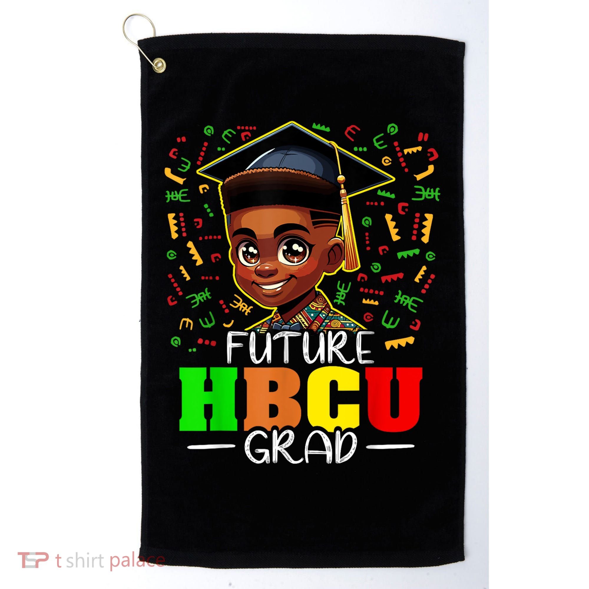 Future Hbcu Graduation Black Boy Grad Hbcu Golf Towel