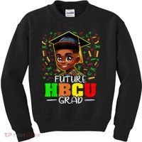 Future Hbcu Graduation Black Boy Grad Hbcu Kids Sweatshirt thumb 0