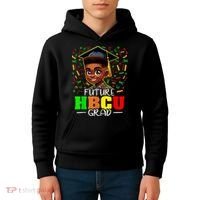 Future Hbcu Graduation Black Boy Grad Hbcu Kids Hoodie thumb 4