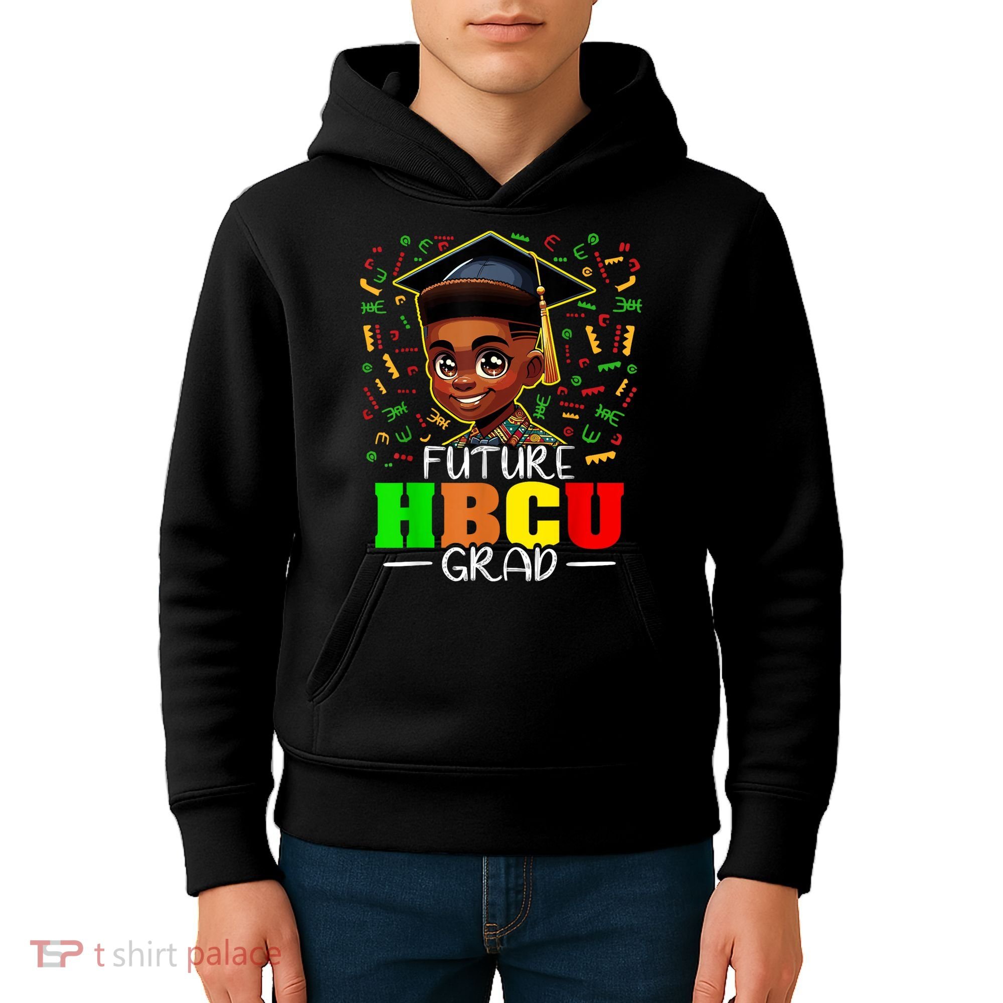 Future Hbcu Graduation Black Boy Grad Hbcu Kids Hoodie