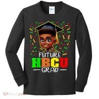 Future Hbcu Graduation Black Boy Grad Hbcu Kids Long Sleeve Shirt thumb 0