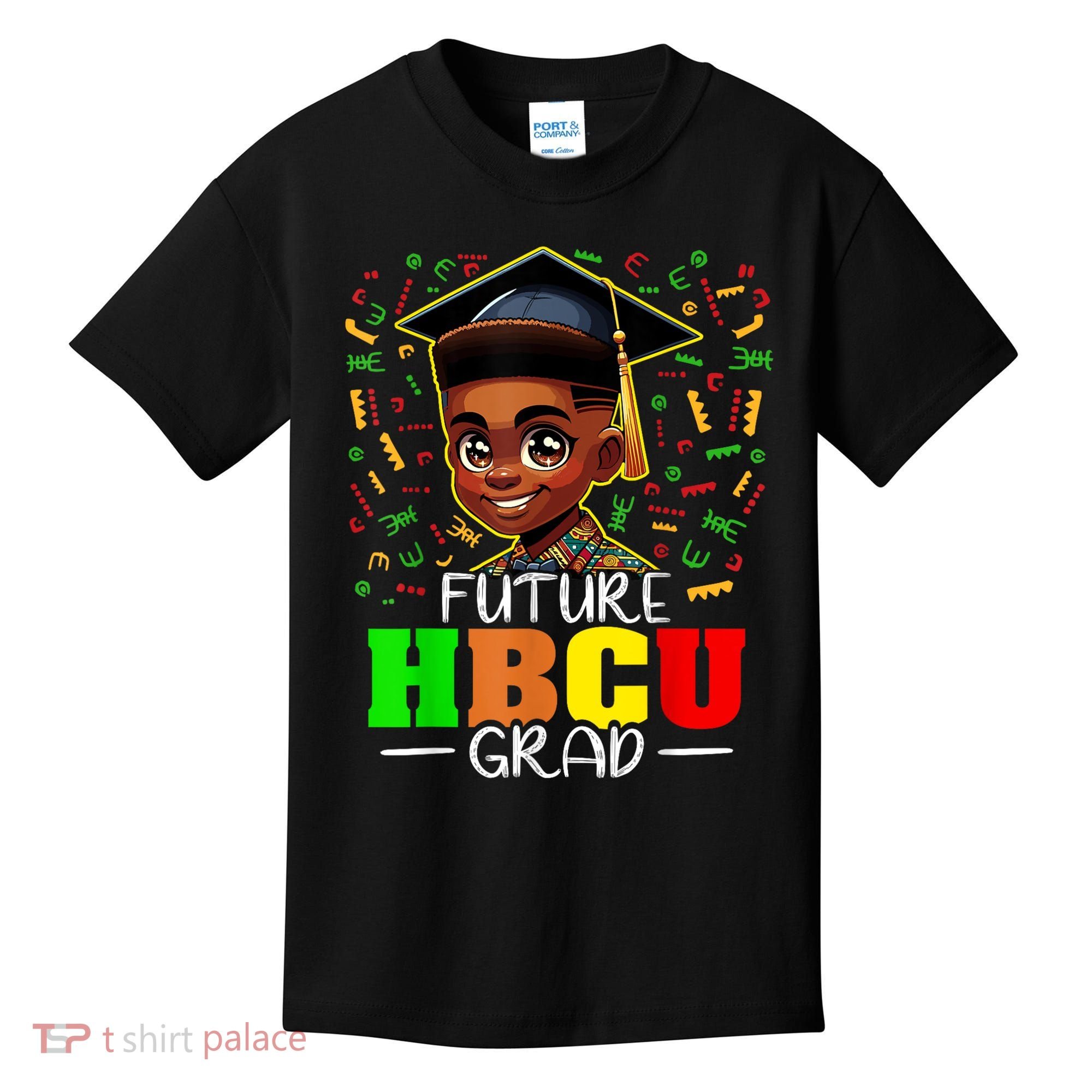 Future Hbcu Graduation Black Boy Grad Hbcu Kids T-Shirt