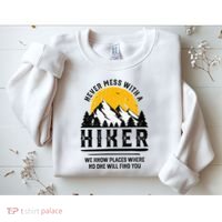 Funny Hiker Gift Hiking Lover Outdoor Quote Sweatshirt thumb 2