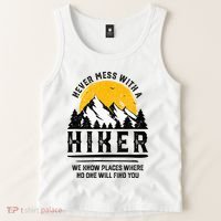 Funny Hiker Gift Hiking Lover Outdoor Quote Tank Top thumb 2