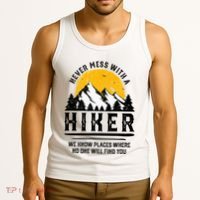 Funny Hiker Gift Hiking Lover Outdoor Quote Tank Top thumb 3