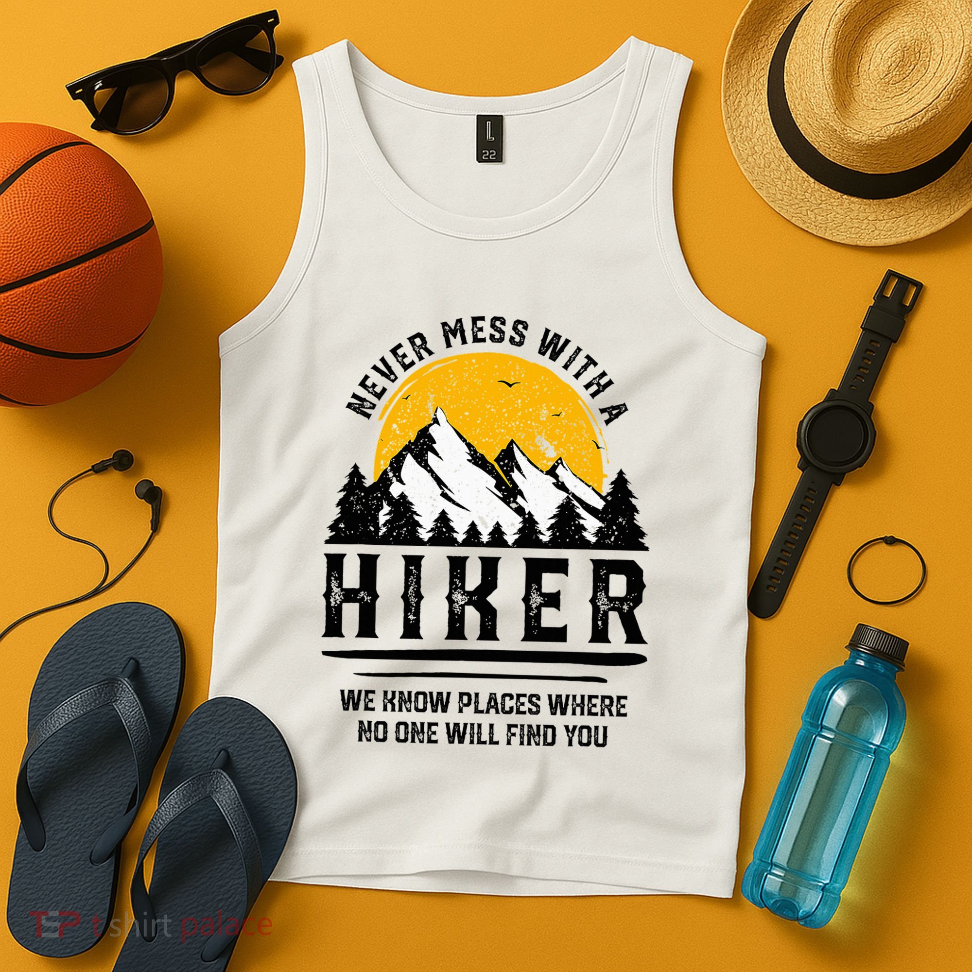Funny Hiker Gift Hiking Lover Outdoor Quote Tank Top