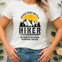 Funny Hiker Gift Hiking Lover Outdoor Quote Women's T-Shirt thumb 2