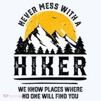Funny Hiker Gift Hiking Lover Outdoor Quote Kids Hoodie thumb 5