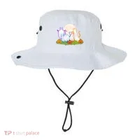 Funny Halloween Ghost Cats Bucket Hat thumb 0
