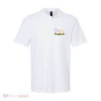Funny Halloween Ghost Cats Polo thumb 0