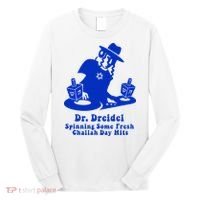 Funny Hanukkah Gift Chanukah DJ Dr. Dreidel Party  Long Sleeve Shirt thumb 0
