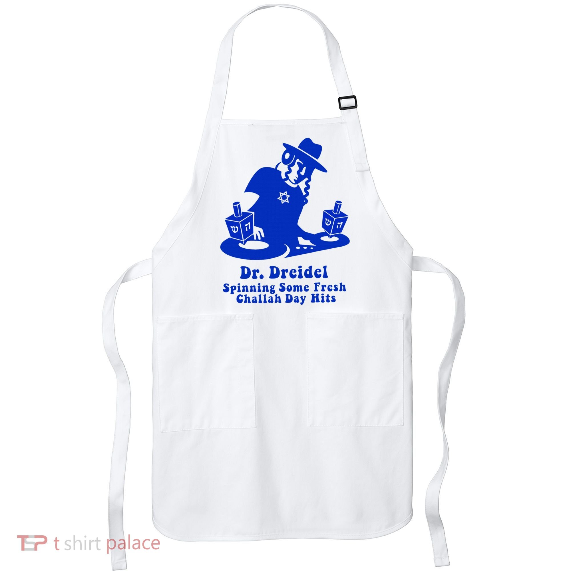 Funny Hanukkah Gift Chanukah DJ Dr. Dreidel Party  Apron