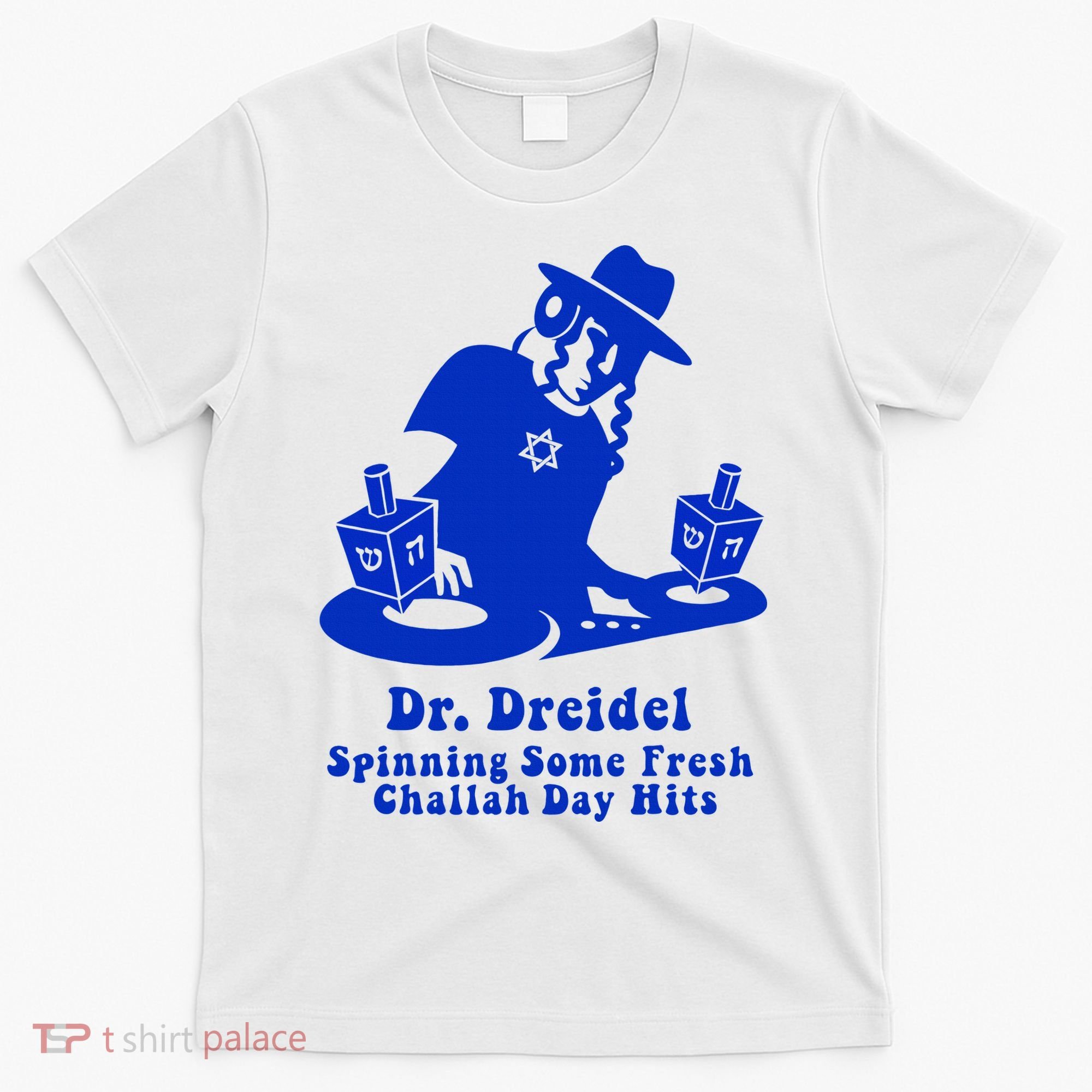 Funny Hanukkah Gift Chanukah DJ Dr. Dreidel Party  T-Shirt
