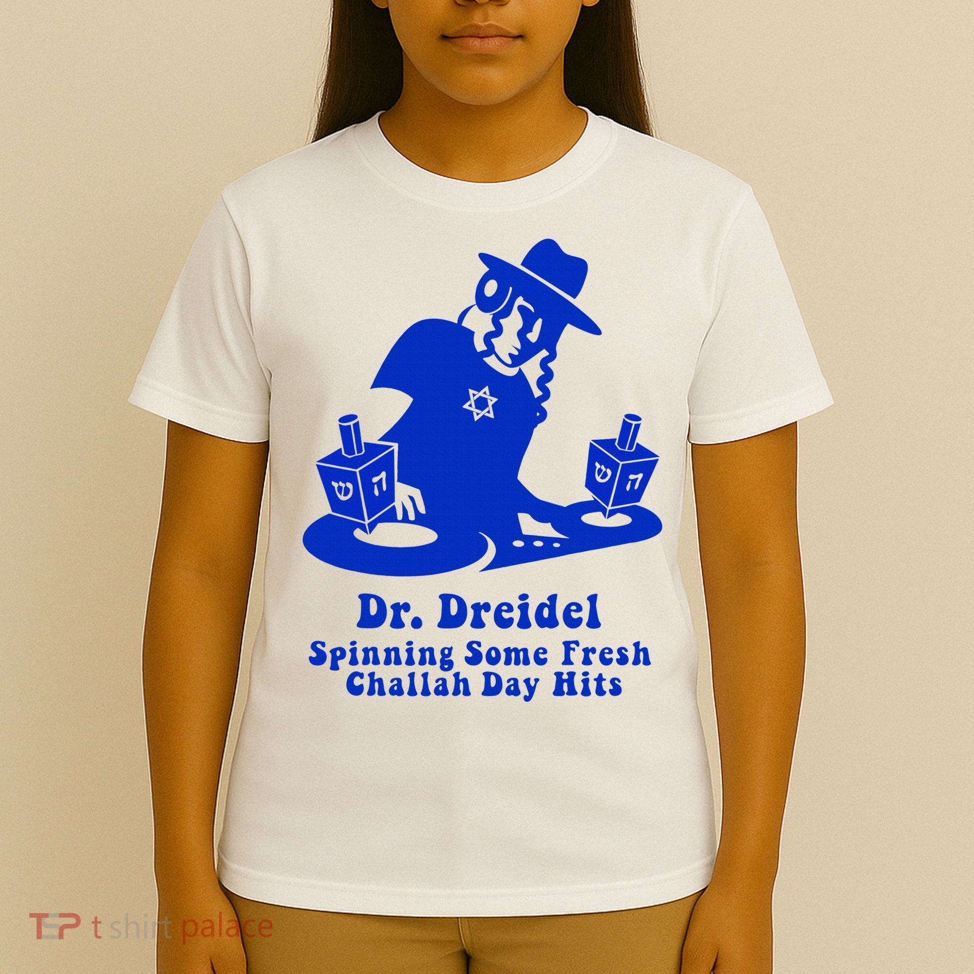 Funny Hanukkah Gift Chanukah DJ Dr. Dreidel Party  T-Shirt