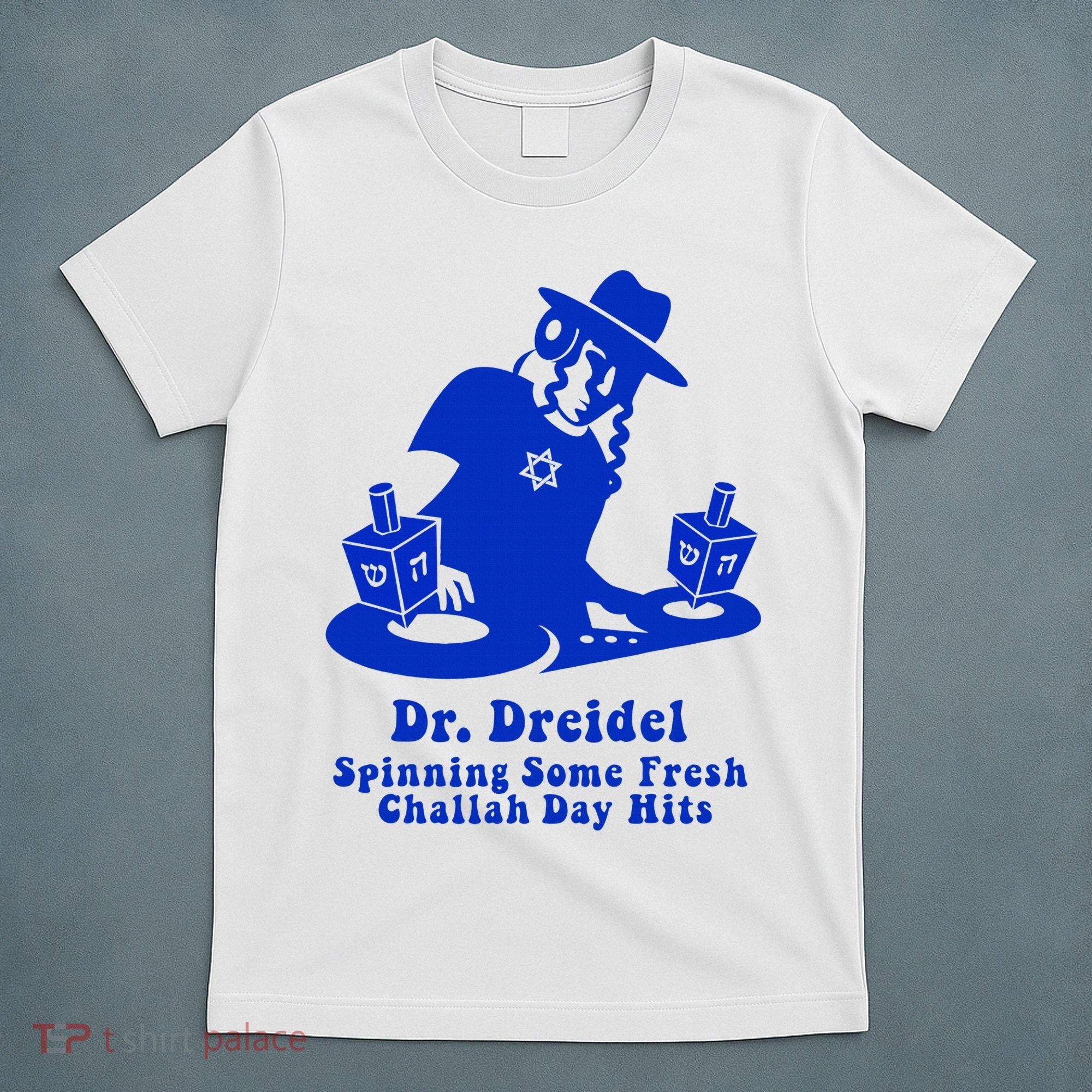 Funny Hanukkah Gift Chanukah DJ Dr. Dreidel Party  T-Shirt