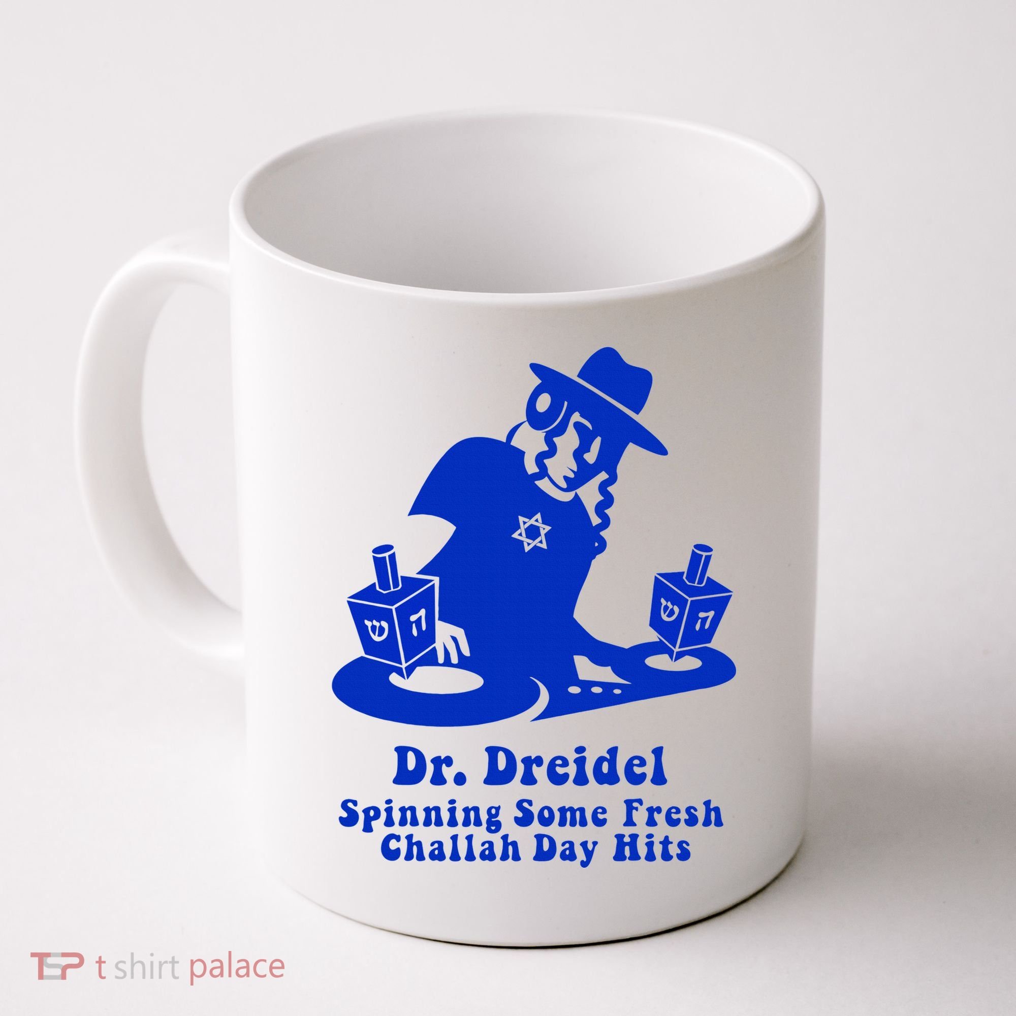 Funny Hanukkah Gift Chanukah DJ Dr. Dreidel Party  Coffee Mug