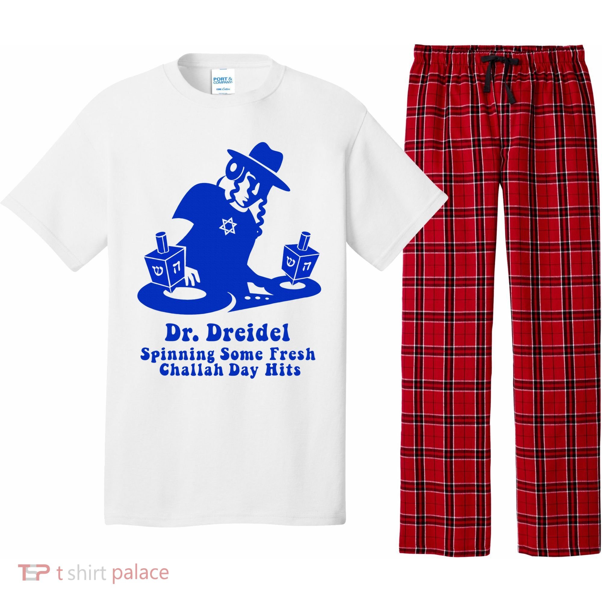 Funny Hanukkah Gift Chanukah DJ Dr. Dreidel Party  Pajama Set