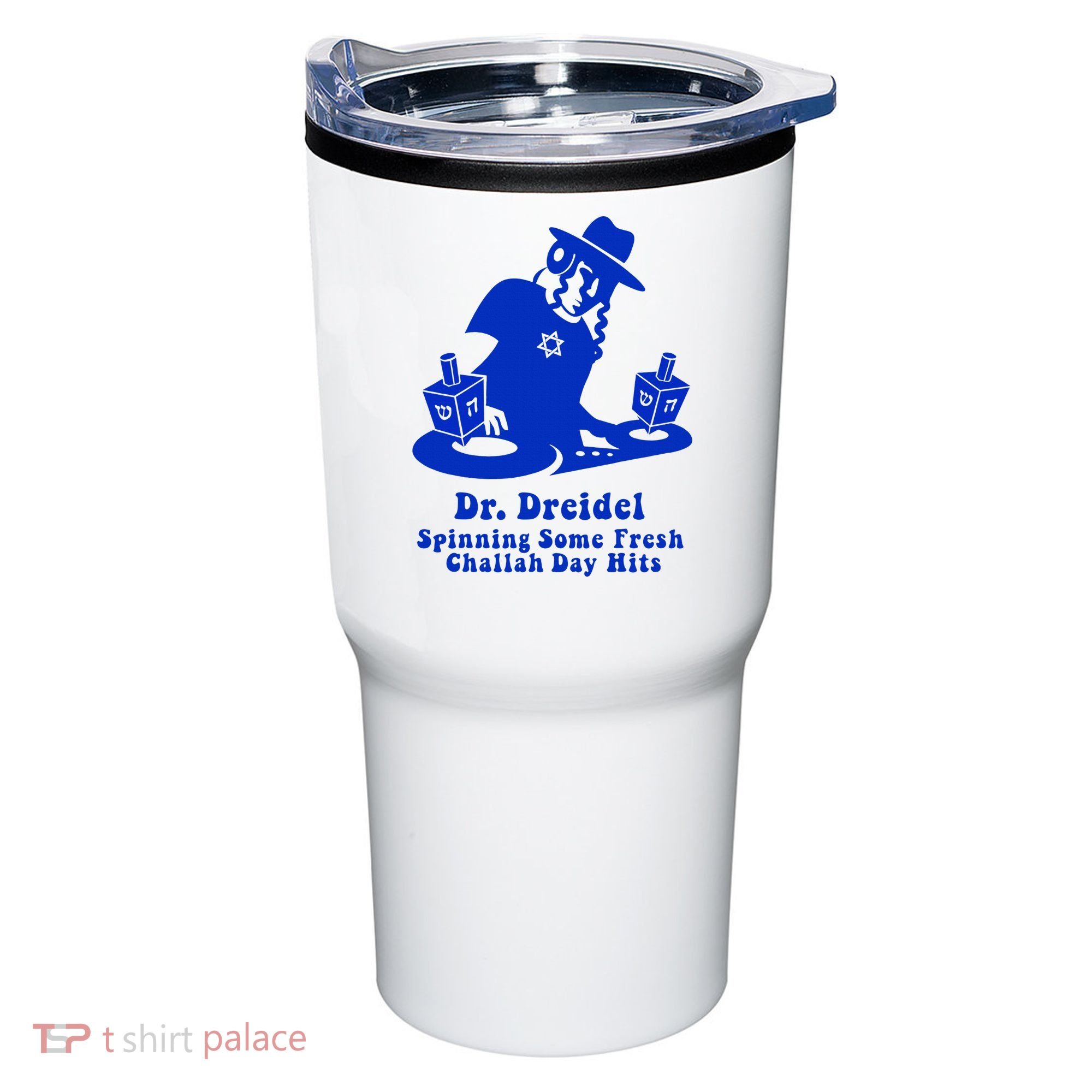 Funny Hanukkah Gift Chanukah DJ Dr. Dreidel Party  Tumbler