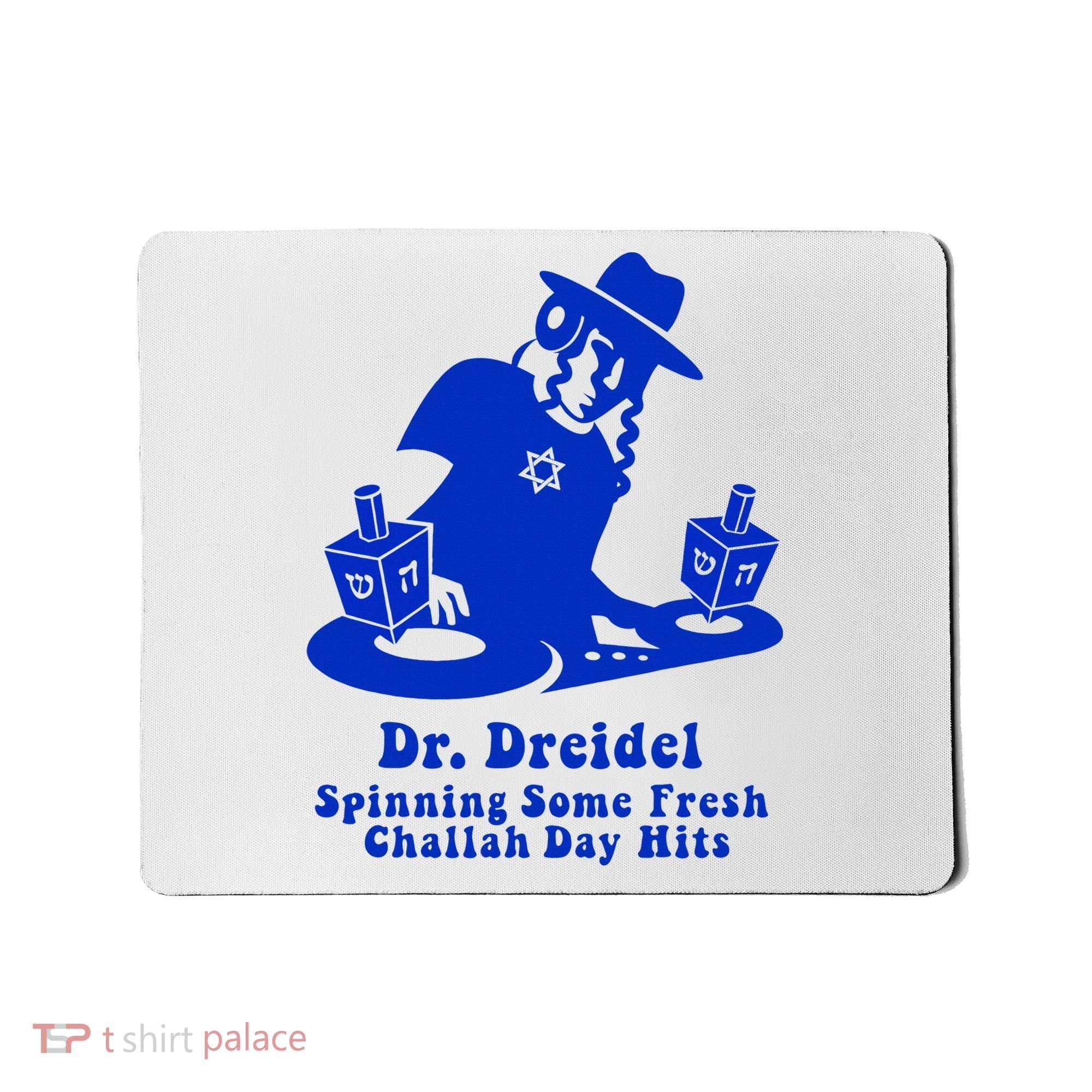 Funny Hanukkah Gift Chanukah DJ Dr. Dreidel Party  Mousepad
