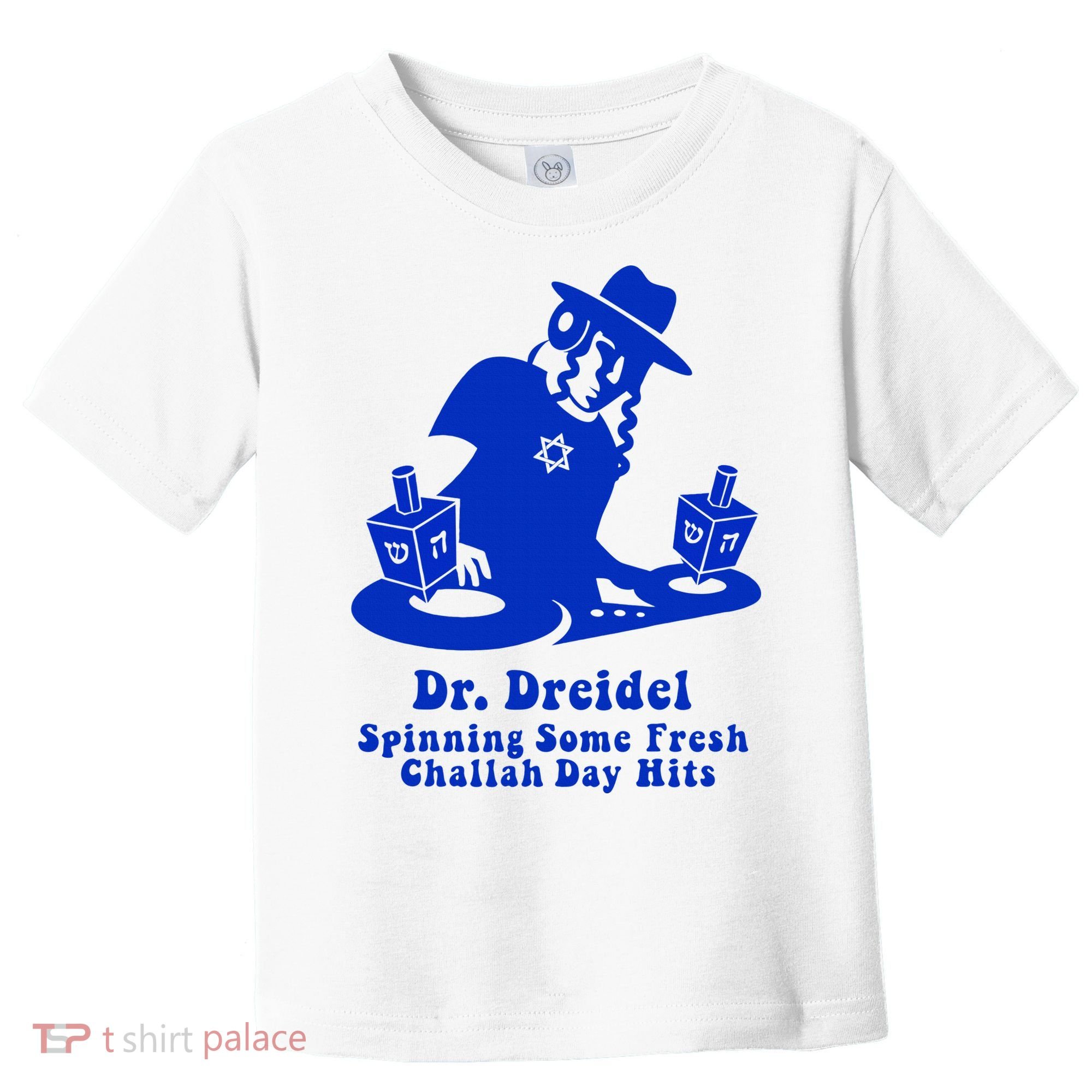 Funny Hanukkah Gift Chanukah DJ Dr. Dreidel Party  Toddler T-Shirt
