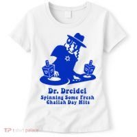 Funny Hanukkah Gift Chanukah DJ Dr. Dreidel Party  Women's T-Shirt thumb 0