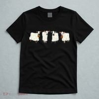 Funny Halloween Ghost Cows Trick Or Treat Cow Lover T-Shirt thumb 5