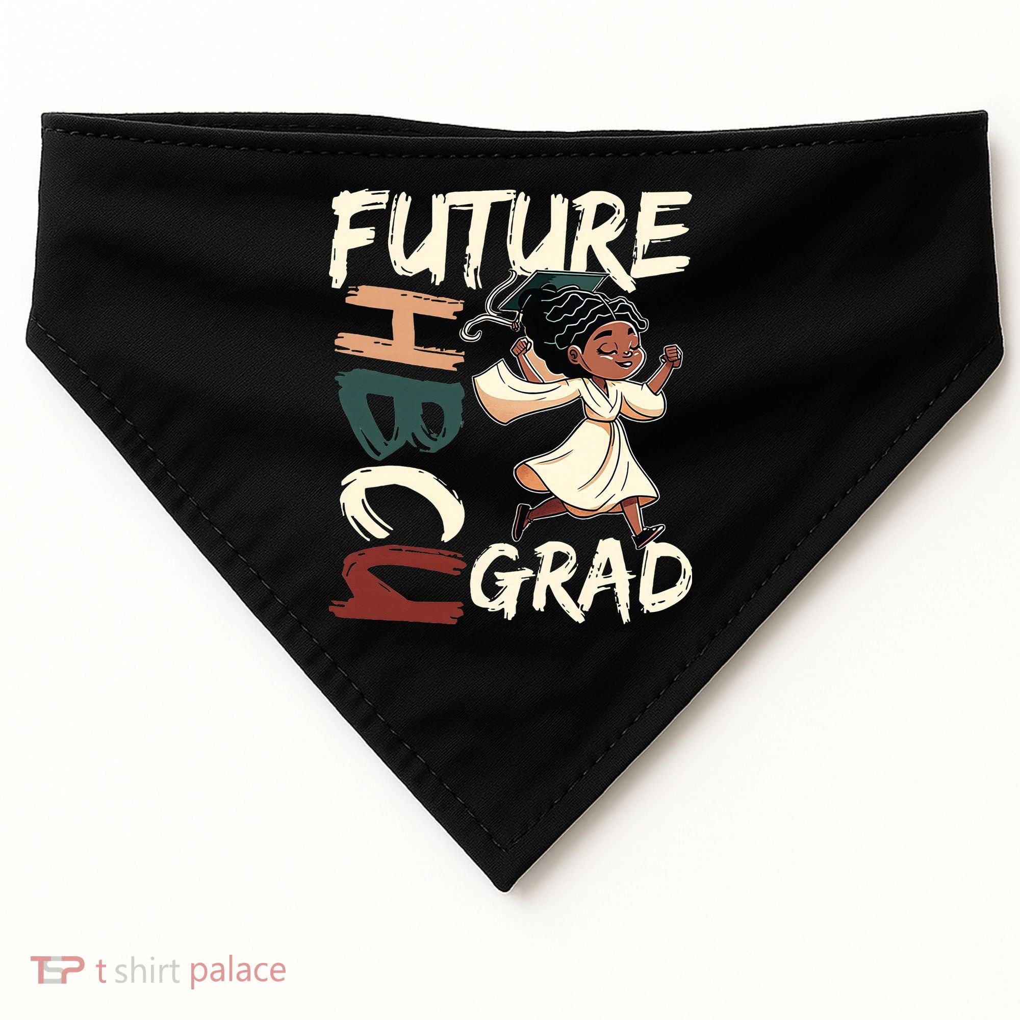 Future HBCU Grad History Black College  USA-Made Doggie Bandana