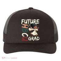 Future HBCU Grad History Black College  Yupoong Adult 5-Panel Trucker Hat thumb 0